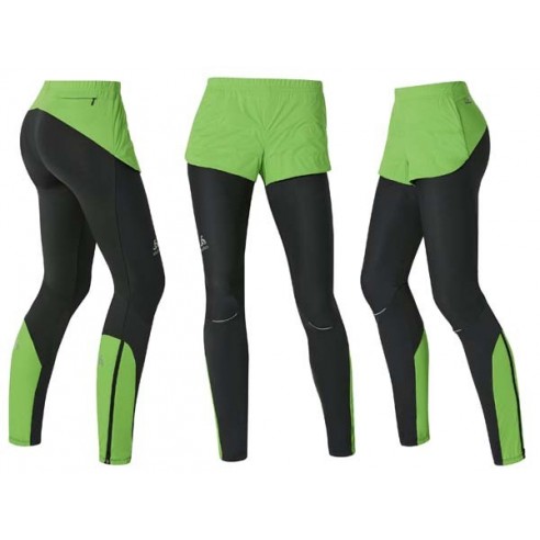 MALLAS MUJER ODLO TIGHTS WINDPROOF ZEROWEIGHT