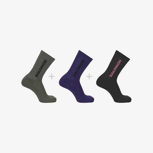 Chaussettes Salomon Everyday Crew 3 Pack