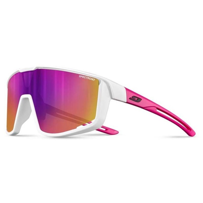 JULBO FURY S SHINNY WHITE PINK SPECTRUM 3 JUNIOR SUNGLASSES