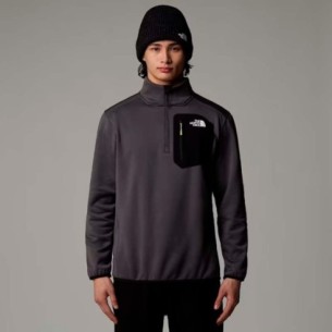 THE NORTH FACE MEN'S CREST 1/4 ZIP FLEECE