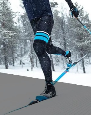 Mallas térmicas Mujer para Esquí de fondo y Esquí nórdico